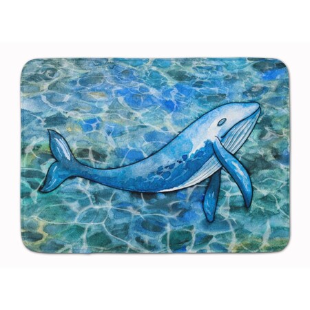 Carolines Treasures Humpback Whale Machine Washable Memory Foam Mat BB5353RUG
